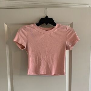 Pink Crop Top